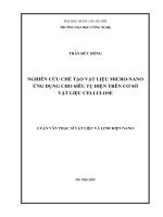 00050014153 nghiên cứu chế tạo vật liệu micro nano Ứng dụng cho siêu tụ Điện trên cơ sở vật liệu cellulose
