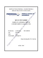 Nghiên cứu, mô phỏng, thiết kế cánh Điều khiển của máy bay vtol