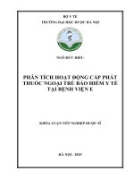 Ngô Đức Hiếu Phân Tích Hoạt Động Cấp Phát Thuốc Ngoại Trú Bảo Hiểm Y Tế Tại Bệnh Viện E Khóa Luận Tốt Nghiệp Dược Sĩ.pdf