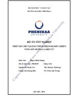 Thiết kế chế tạo hệ thống thu thập và truyền dữ liệu giữa bộ Điều khiển Động cơ Đốt trong và Điện thoại di Động