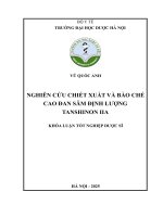 Vũ Quốc Anh Nghiên Cứu Chiết Xuất Và Bào Chế Cao Đan Sâm Định Lượng Tanshinon Iia Khóa Luận Tốt Nghiệp Dược Sĩ.pdf