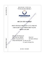 Phân tích Đặc Điểm gen l1 của một số chủng hpv 6 lây nhiễm trên người bệnh nam giới