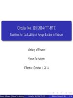 Slides bài giảng về thuế ntnn (fcwt) phục vụ kỳ thi f6 acca