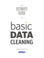 Basic data cleaning