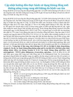 Cập nhật hướng dẫn thực hành sử dụng kháng Đông mới Đường uống trong rung nhĩ không do bệnh van tim