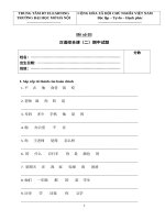 Tự luận nnii 2  (Đề số 3)   en06 2  doc