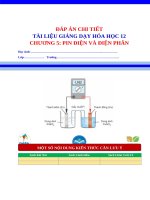 Dap an chi tiet chuong 5 hoa 12 chuong trinh moi pin dien va dien phan