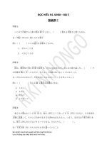 Đọc hiểu N1 - Bài 5