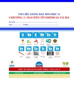 Dap an chi tiet chuong 7 hoa 12 chuong trinh moi nguyen to nhom ia va iia