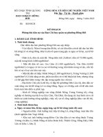 Kế hoạch phòng thủ dân sự cấp xã