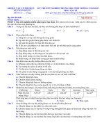 15 Đề vật lý chuẩn cấu trúc (tiếp theo)
