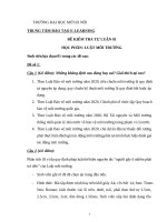Tự luận Đề số 1   el27 (luật môi trường)