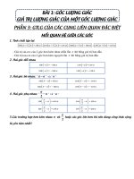 Tài liệu   gtlg của các cung liên quan Đặc biệt