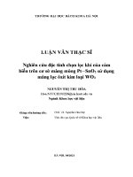 Luận văn thạc sĩ nâng cao năng lực cạnh tranh của tổng công ty viễn thông mobifone trong ngành viễn thông việt nam