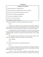 Writing e2