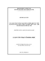 Luận văn thạc sĩ các giải pháp nâng cao chất lượng dịch vụ thẻ tại ngân hàng tmcp công thương việt nam chi nhánh thành phố hà nội