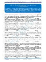Bài tập VẬT LÝ 12 ÔN THI ĐẠI HỌC Chương 2: Sóng cơ. Bài 13 Bài toán về số điểm Cực Đại, Cực Tiểu PHẦN 8 Thầy ĐẶNG VIỆT HÙNG