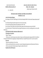 Kế hoạch giáo dục khối 4