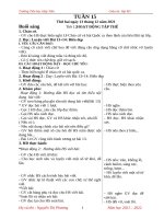 Giáo án lớp 4 tuần 15