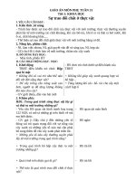 Giáo Án Lớp 4 Tuần 31