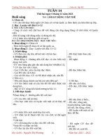 Giáo án lớp 4 tuần 14