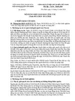 Họp giao ban tuần