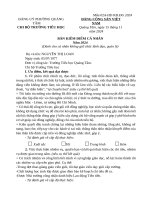 Kiểm Điểm công chức mẫu 02a 2024