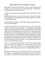 Kịch bản dẫn văn nghệ ngày 20