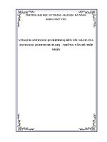VỞ KỊCH ANTIGONE (EURIPIDES) ĐẾN YÊU SÁCH CỦA ANTIGONE (JUDITH BUTLER) – NHỮNG VẤN ĐỀ TIẾP NHẬN