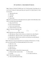 Ôn tập phần 1   tđtd