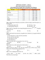 Kiểm tra cuối hk 1 hoá