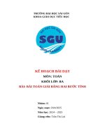 Giải toán bằng hai bước tính