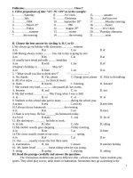 Kế hoách bài dạy ta7   tháng 1