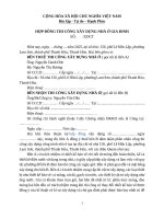 Hop dong thi cong xay dung nha o