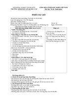 Phiếu dự giờ lớp c nguyệt