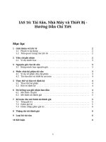 Bài giảng ias 16  plant property and equipment