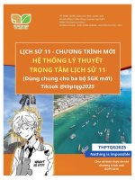 [Ls11]   hệ thống kiến thức lịch sử 11 tiktok @thptqg2025