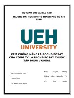 Kem chống nắng la roche posay của công ty la roche posay thuộc tập Đoàn l'oréal