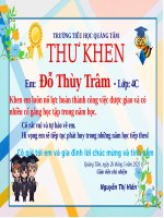 Thư khen khổ a4 mẫu 15