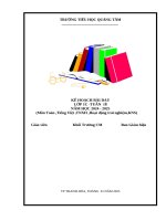 Tuần 18 loan