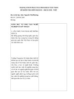 Translation practice progress test n04
