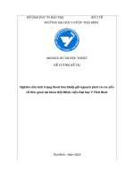 Nghiên cứu tình trạng thoái hóa khớp gối nguyên phát và các yếu tố liên quan tại khoa nội bệnh viện Đại học y thái bình