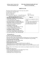 Phiếu dự giờ cô thủy chuẩn