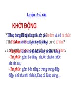 BÀI GIẢNG POWERPOINT LỚP 4 LUYỆN TỪ VÀ CÂU BÀI: NHÂN HẬU ĐOÀN KẾT