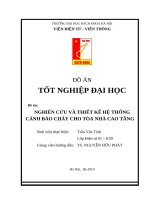 Nghiên cứu và thiết kế hệ thống cảnh báo cháy cho tòa nhà cao tầng