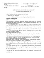 Phiếu nhận xét Đảng viên   gv