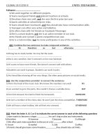Unit 3    practice test