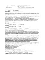 Test 1 29 cau 12a3, 12a13