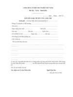 Tai xuong mien phi don xin cap dat nghia trang