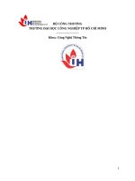 Bài tập thực hành môn Phân Tích Thiết Kế Hệ Thống